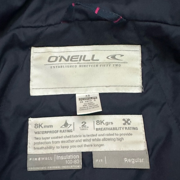 XS O’NEILL WINTER SKI COAT - Picture 3 of 5